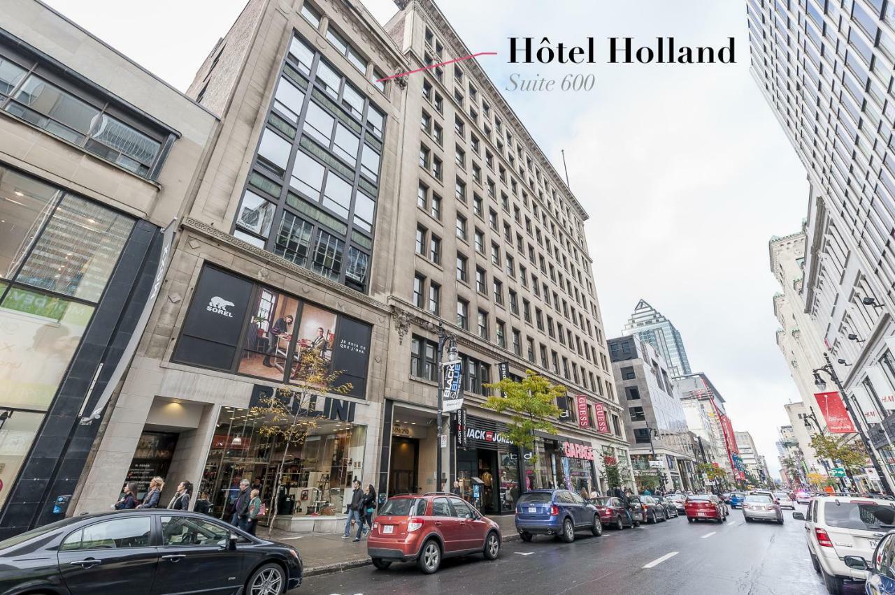 The Holland Hotel By Simplissimmo 蒙特利尔 外观 照片
